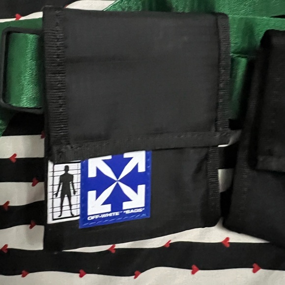 Off-white c/o Virgil Abloh- two pockets belt bag w/ industrial belt - Picture 3 of 10